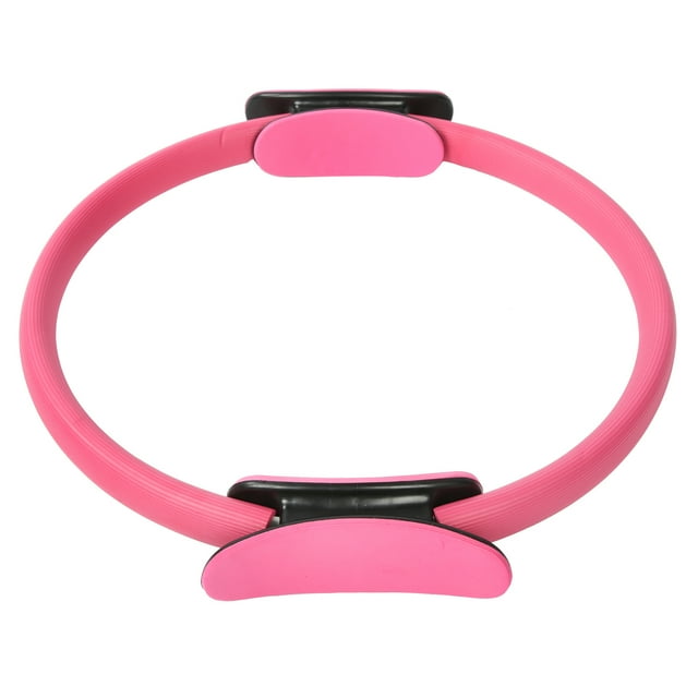 Yoga Ring, Double Handled Exercise Ring Workout Ring Pilates Circle For Gym For Girls+ For Office For Men For Home Pink
