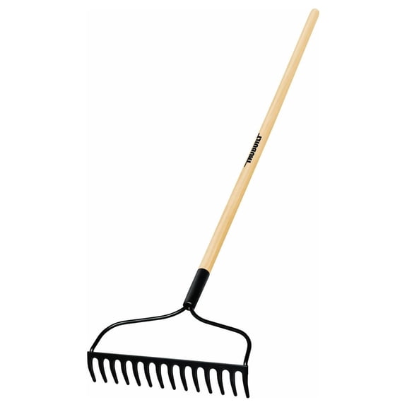 31353 Tru Built -Inch 14 Teeth Welded Bow Rake, Wood Handle 48-Inch Tru Built - Welded Bow Rake