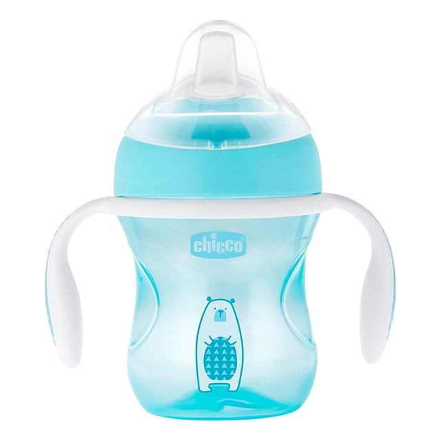 Chicco Vaso de Transición Azul 4 meses+ 200 ml Chicco Azul
