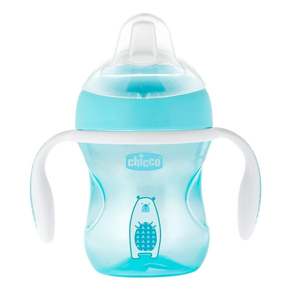 Chicco Vaso de Transición Azul 4 meses+ 200 ml Chicco Azul