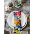 thumbnail image 2 of Farmhouse Rooster Cloth Napkins Set of 6 Reusable Dinner Napkins, Black Plaid Botanical Sunflower Floral Cocktail Napkin Washable Table Napkins for Wedding/Holiday Party/Baby Shower 20"x20", 2 of 7