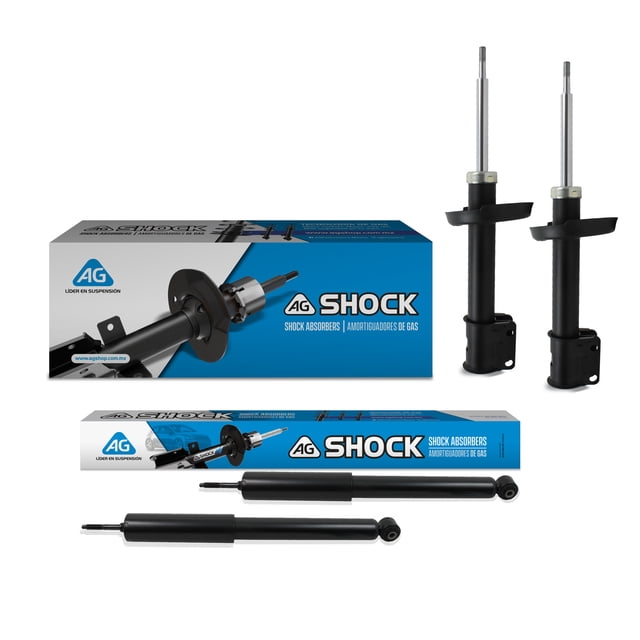 Amortiguadores Ag Shock Para Chevrolet Chevy 1993 a 2012 Kit 4 Piezas