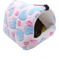 thumbnail image 1 of Cama cálida para hámster para el invierno, hámster suave, hamaca para dormir animalitos bonitos, nido para colgar, para cobayas jóvenes, 1 of 3