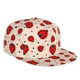 thumbnail image 2 of Uemuo Red Ladybug Pattern Women's Baseball Cap,Straight Brim Hat,Golf Dad Hat,Travel Hat,Sun Protection Cap,Everyday Accessory, 2 of 9