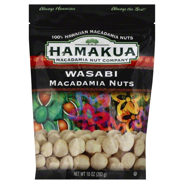 Hamakua Wasabi Macadamia Nuts, 10 Oz.