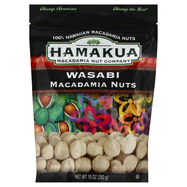 Hamakua Wasabi Macadamia Nuts, 10 Oz.