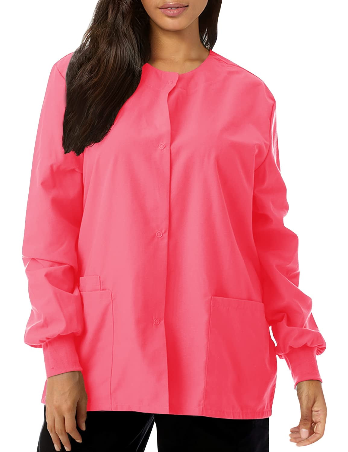 Just Love Women's Solid Scrub Jacket Comfortable and Professional