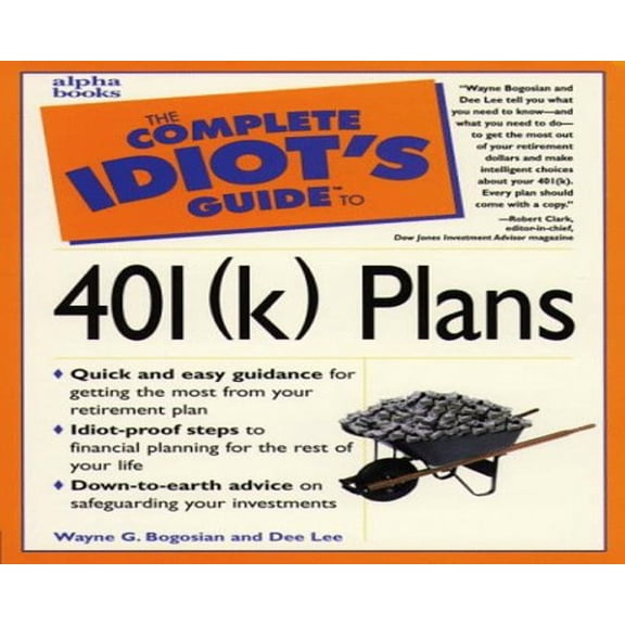 Pre-Owned Complete Idiot's Guide to 401(K) Plans (Complete Idiot's Guide to S.) Paperback