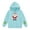 Mint Green, variant on UACY Kids Girls Christmas Santa Claus Graphic Hoodie Fleece Lined Long Sleeve Hooded Funny Preppy Sweatshirt Fall Winter Pullover Tops (Green, 7-8 Years)