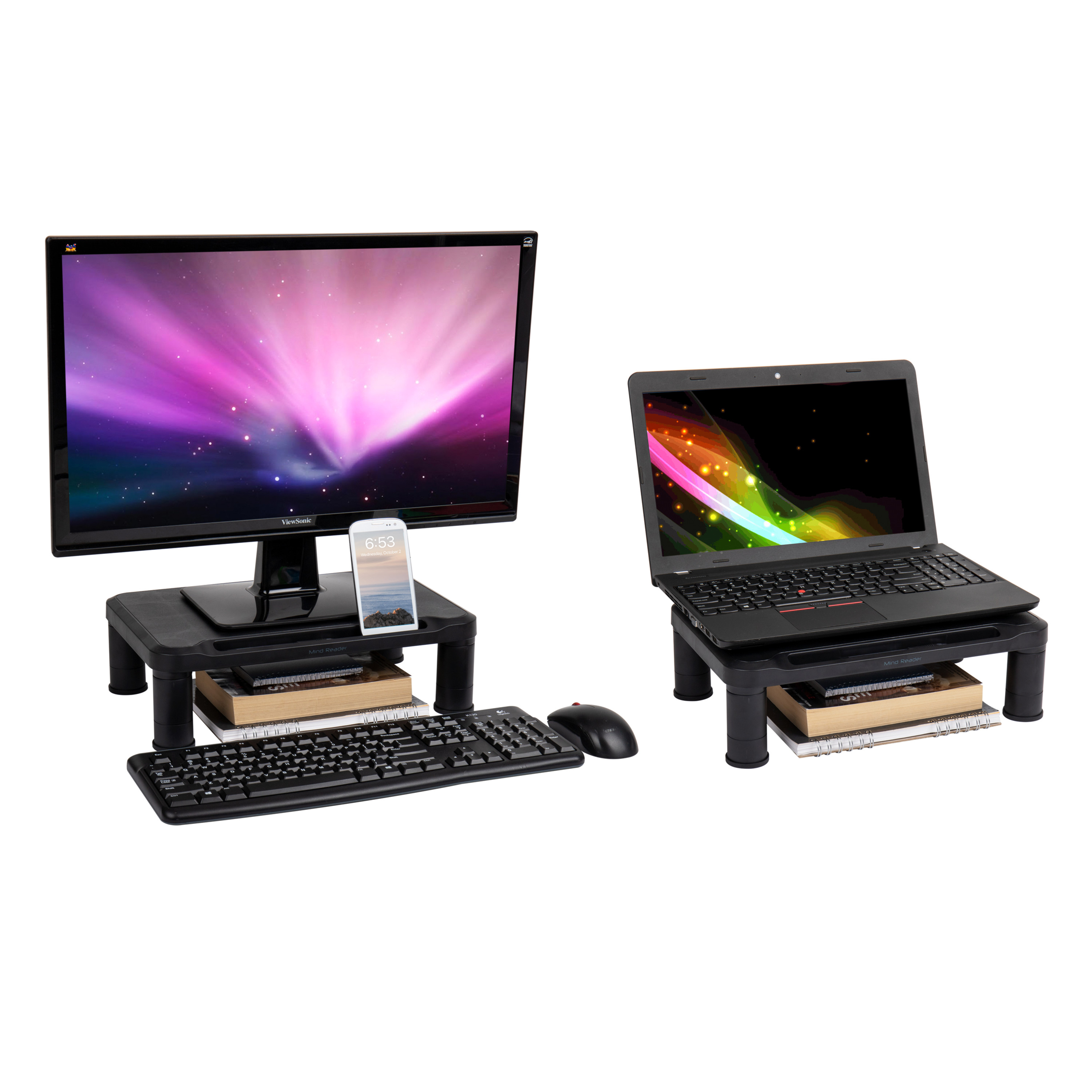 iHome Computer Monitor Stand with 4 