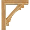 thumbnail image 3 of Ekena Millwork 6"W x 38"D x 42"H Merced Block Rough Sawn Bracket, Western Red Cedar, 3 of 4