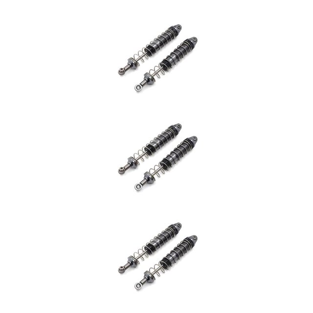 Amortiguador trasero de metal Tholdsy 2 piezas 1:12 para Wltoys 12428 12423 12429