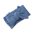 thumbnail image 1 of Baby Headbands 2 For And Toddlers Oversized Knot Bow Knit Headband Fontanelle Accessory For, 1 of 8