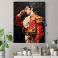thumbnail image 4 of Matador Portrait Canvas Print Bar Restaurant Wall Art Decor, 4 of 8