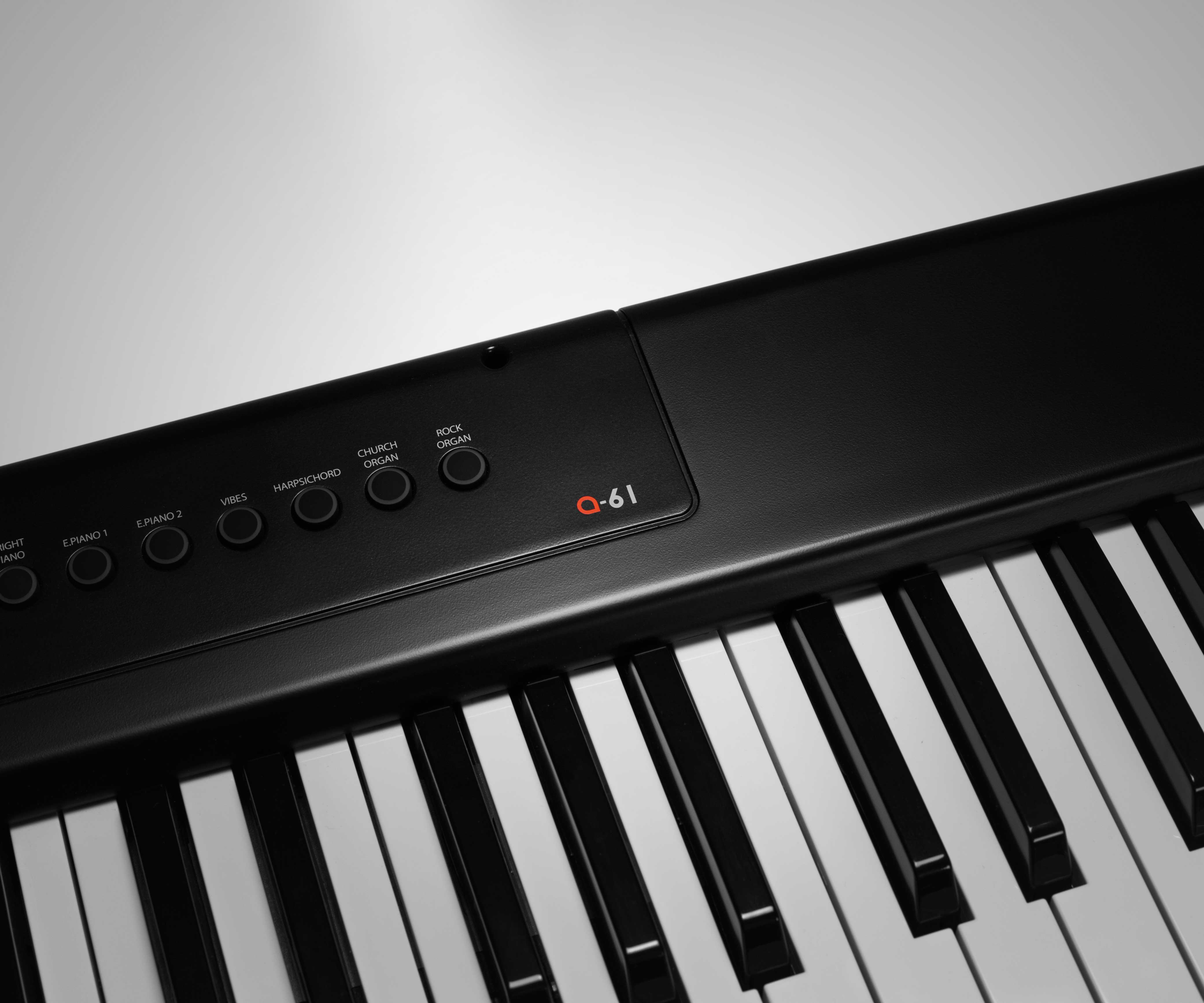 Artesia A-61 Digital Piano | 61-Key Piano with 8 Dynamic Voices with USB + Power Supply + Sustain Pedal + Headphones