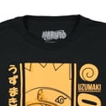 thumbnail image 3 of Naruto Uzumaki Shirt Boy's Orange Monochrome Short Sleeve Graphic Top, 3 of 5