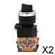 thumbnail image 1 of Interruptor de cambio de leva 2X 440V 10A, interruptor giratorio de encendido/apagado de 2 posiciones con 2 piezas, 1 of 8
