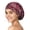 Red, variant on Greenpod Mulberry Silk Hair Bonnet for Sleeping Women Men, Real Silk Lining, Not Satin, Stay On All Night Sleep Bonnet with Adjustable Strap for Curly Short Long Fine Hair, Black