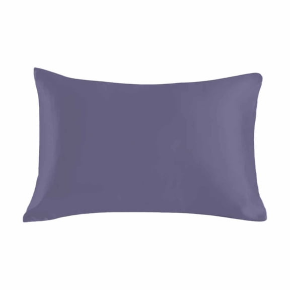 Qholemyo Summer Ice Silk Pillow Covers Hotel Quality Case For Fiber Pillow Core Home Goods Breathable Soft Pillow Cover