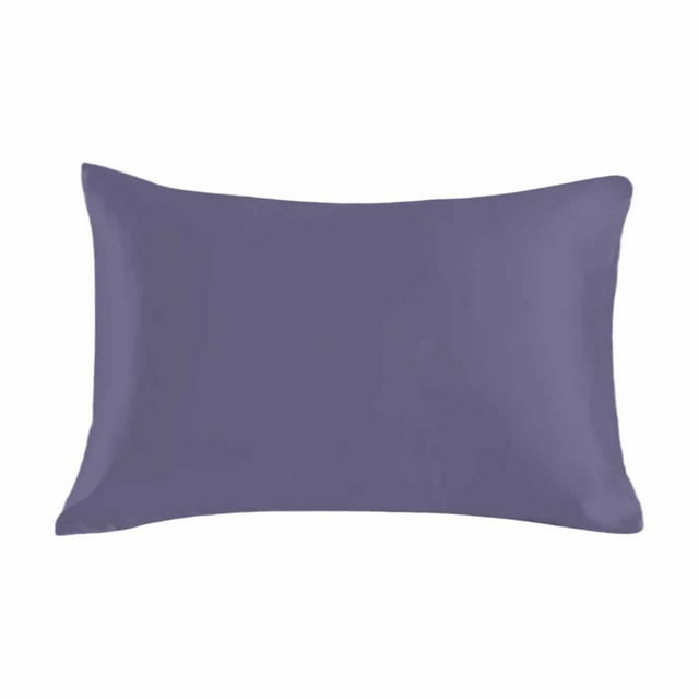 Protège-oreiller en Soie Glacée - 2 Pack 18.89x29.13 Po Imperméable Respirant avec Rembourrage en Polyester, Literie d'Hôtel Résistante à la Transpiration (Violet)