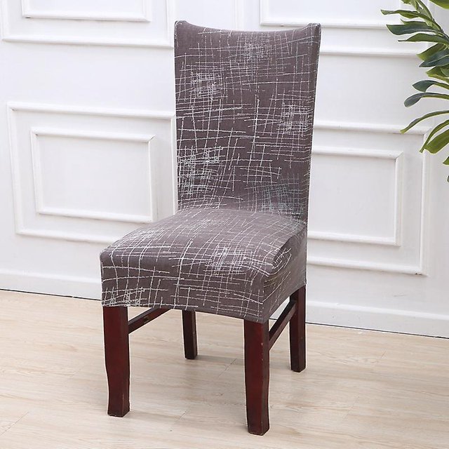 Housse De Chaise Salle Manger Extensible Housse De Chaise Universelle Lavables,couverture De Chaise Facile Nettoyer Pour Dcor Salle Manger Htel