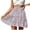 Pink, variant on Xunlbb Up to 50% off Plaid Pleated Skirts for Women, Women's Fashion Casual Summer Printed Mid-Calf Skirt Gift for Women, Size S-3XL