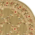 thumbnail image 4 of SAFAVIEH Lyndhurst Marshall Floral Border Area Rug, Green, 5'3" x 5'3" Round, 4 of 8