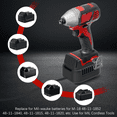 thumbnail image 2 of Convertidor de CA a CC de 500 W para Herramientas Inalámbricas Milwaukee de 18 V, Adaptador de CA/CC de 110 V a 20 V, Suministro Power, Adaptador Transformador de Enchufe de CA, 2 of 7