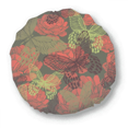 thumbnail image 1 of Vintage sur Roses Coussin de Décoration de Maison Coussin Rond, 1 of 3