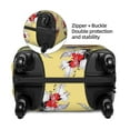 thumbnail image 4 of Balery Beautiful Bright Birds And Flowers Luggage Cover Protector, Scratch And Dirt Resistant, Fits 18-32 Inch Luggage - Large, 4 of 9