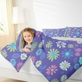 thumbnail image 4 of jejeloiu Cute Daisy Bedding Comforter Set,Kawaii Flower Twin Comforter Sets,Colorful Floral Bedding Set For Girls Kids,Super Cozy Room Decor Reversible,2-Piece, 4 of 8