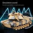 thumbnail image 5 of Remote Control Tank, RC Shoot Balls Tanks Toys with Smoke and Rotatable Turret for Kids and Adults, Cool LED Military Army Cars Vehicles Toy, 5 of 6