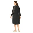 thumbnail image 2 of Woman Within Plus Size 2 Piece Lace Jacket Dress, 2 of 4