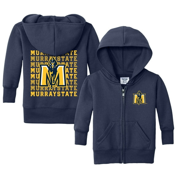 Infant Chad & Jake Navy Murray State Racers Retro Full-Zip Hoodie Sweatshirt