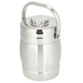 thumbnail image 1 of Lunch 1.4L Barrel Shaped Vacuum Lunch Box Stainless Steel Thermal Insulated Bento Food Container Box, 1 of 8