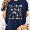 thumbnail image 2 of Gavin Adcock The Day I Hang It Up Tour 2026 T-shirt Sizes S-5XL, 2 of 5