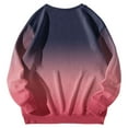 thumbnail image 3 of kytmyeq Women's Shirt Casual Long Sleeved Halloween Printed Round Neck Raglan T-shirt Top, 3 of 5