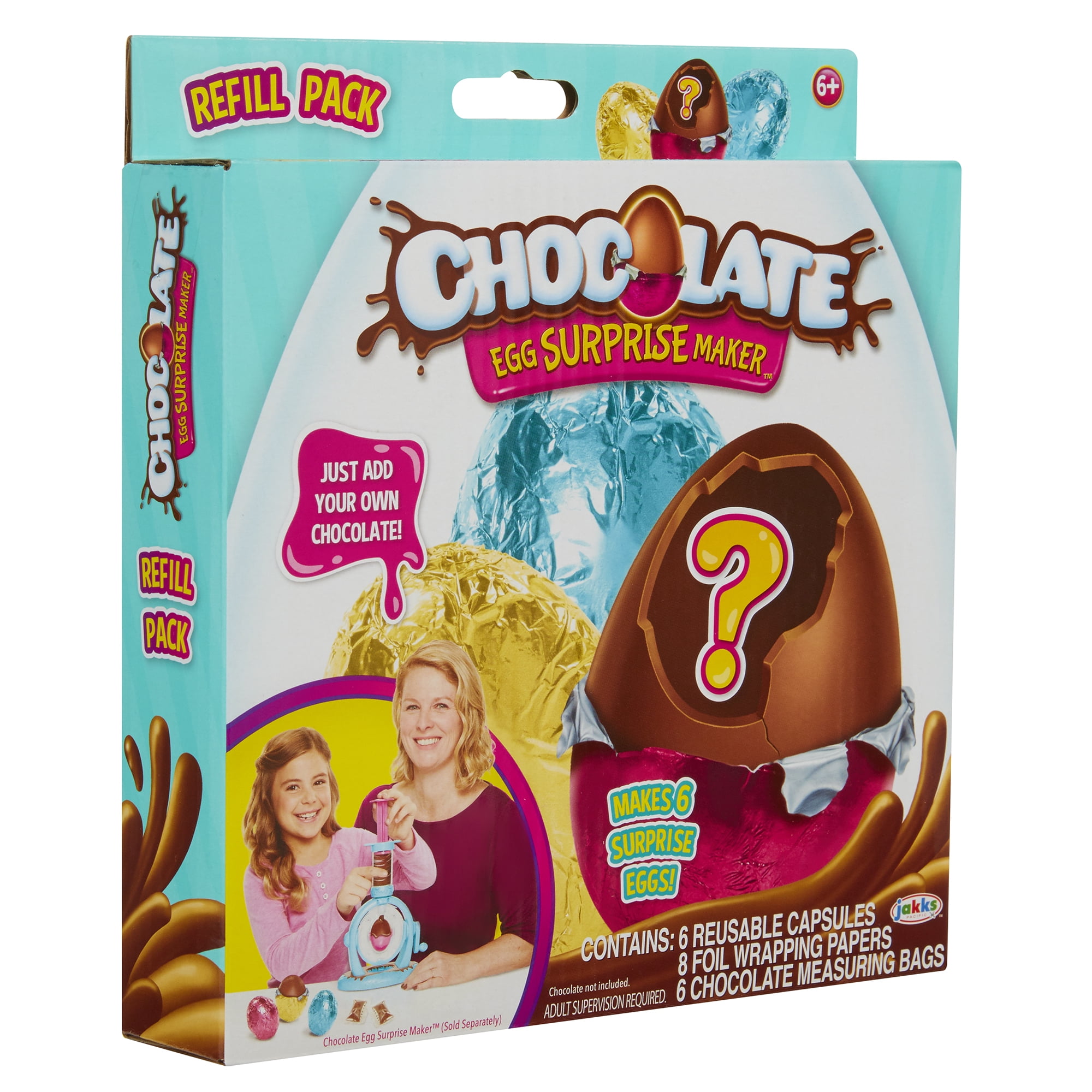 Chocolate Egg Surprise Maker Toy With 3 Refills for sale online 
