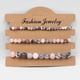 thumbnail image 2 of 3pcs/set Colorful Natural Stone Beads Bracelets - Stretchable Bangle Jewelry Gift for Women, 2 of 4