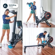 Echelon Row-S Indoor Rowing Machine with 22 class Rotating HD Touchscreen and Magnetic Resistance