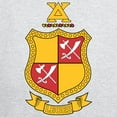 thumbnail image 3 of CafePress - Delta Chi Coat Of Arms Sweatshirt - Women's Zip Hoodie, 3 of 4