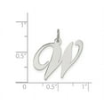 thumbnail image 3 of Collier Pendentif Initiale en Argent Sterling avec Chaîne, 3 of 4