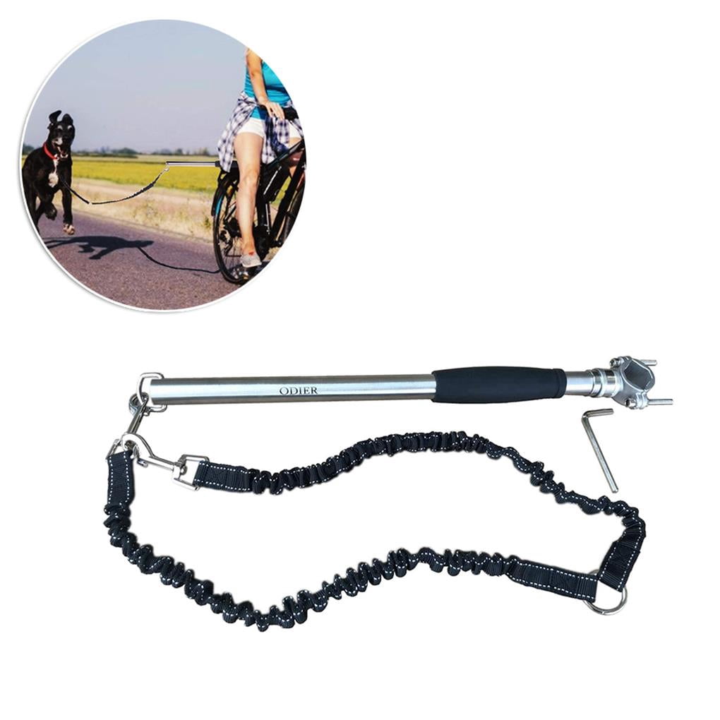 Maoww Bike Dog Leash Quick Release Iron Dog Exerciser Leash Outdoor Pet Dog Leash
