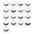 thumbnail image 5 of GROFRY Dense 3 Pair/Box False Eyelashes Fluffy Handmade Lash Faux Mink Hair 3D Eyelashes Extension for Eye Makeup, 5 of 8