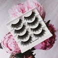 thumbnail image 2 of Ardell 3d Faux Mink Lashes 854, Black False Eyelashes, 4 Pairs, 2 of 5