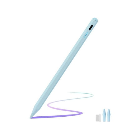 Stylus Pen for iPad with Palm Rejection - Apple Pencil for iPad 10/9th Gen,Compatible with iPad Pro 11&12.9 inch, iPad Mini 6th/5th, iPad Air 3/4/5, iPad 6/7/8th Gen - Perfect for Writing and Drawin