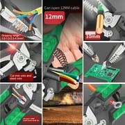 LAOA Needle Nose Pliers Wire Stripper Electrician Pliers ,9 in 1 Multifunctional Cutting Pliers