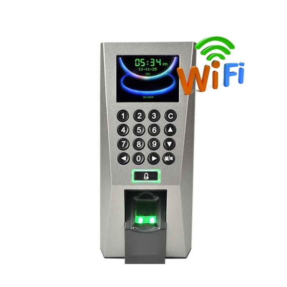 Système de Contrôle d'Accès par Empreinte Digitale Biométrique USB TCP/IP F18 avec Serrure Électrique en Option, Calculs Précis