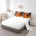 thumbnail image 3 of YST Cartoon Dragon Comforter Set, Mysterious Animal Theme, 7-Piece Bed in a Bag, Polyester, King Size (1 Count), 3 of 5