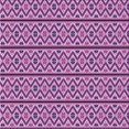thumbnail image 1 of Ahgly Company Machine Washable Indoor Square Transitional Dark Magenta Purple Area Rugs, 6' Square, 1 of 7